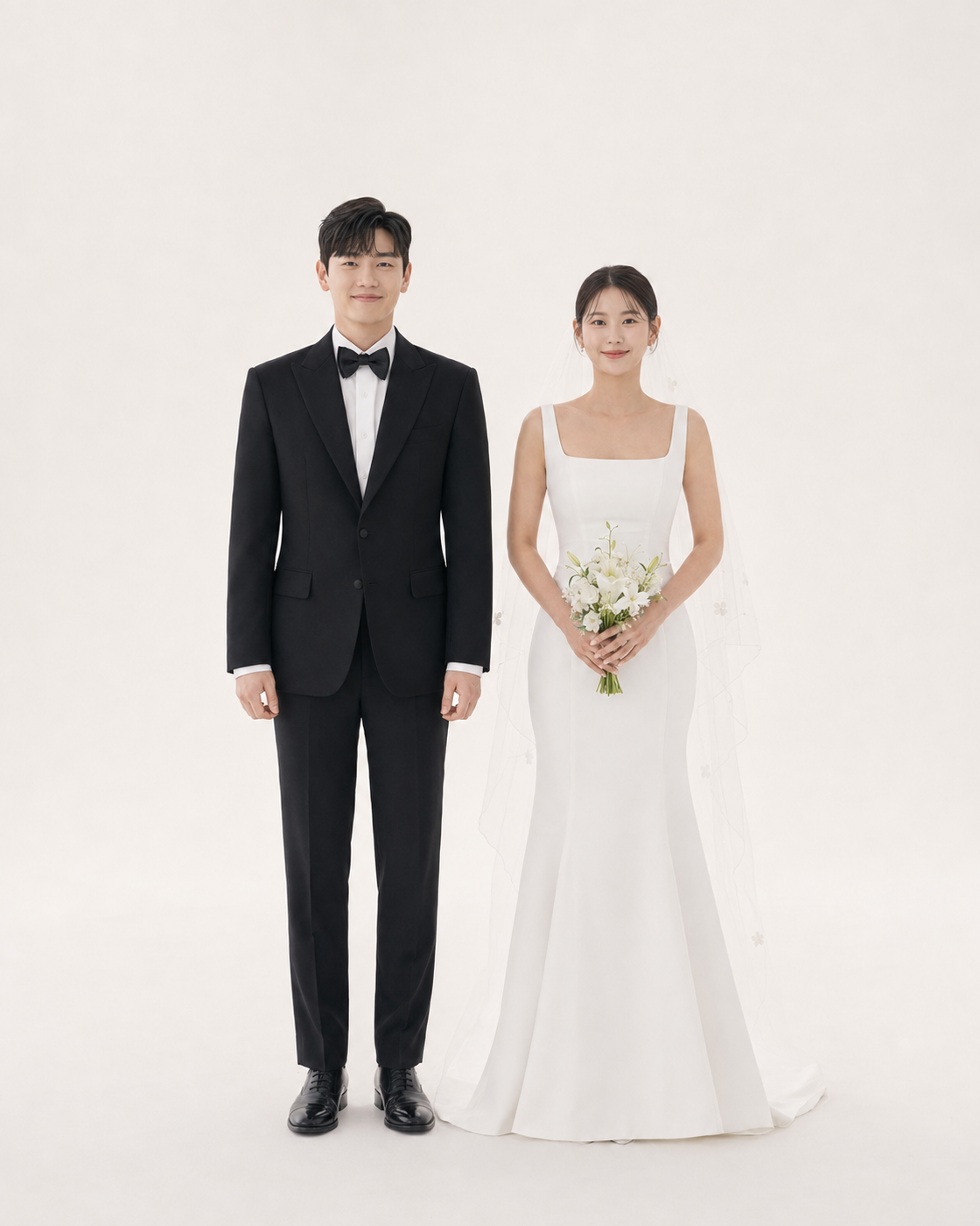 01 정면 전신 웨딩사진 예시