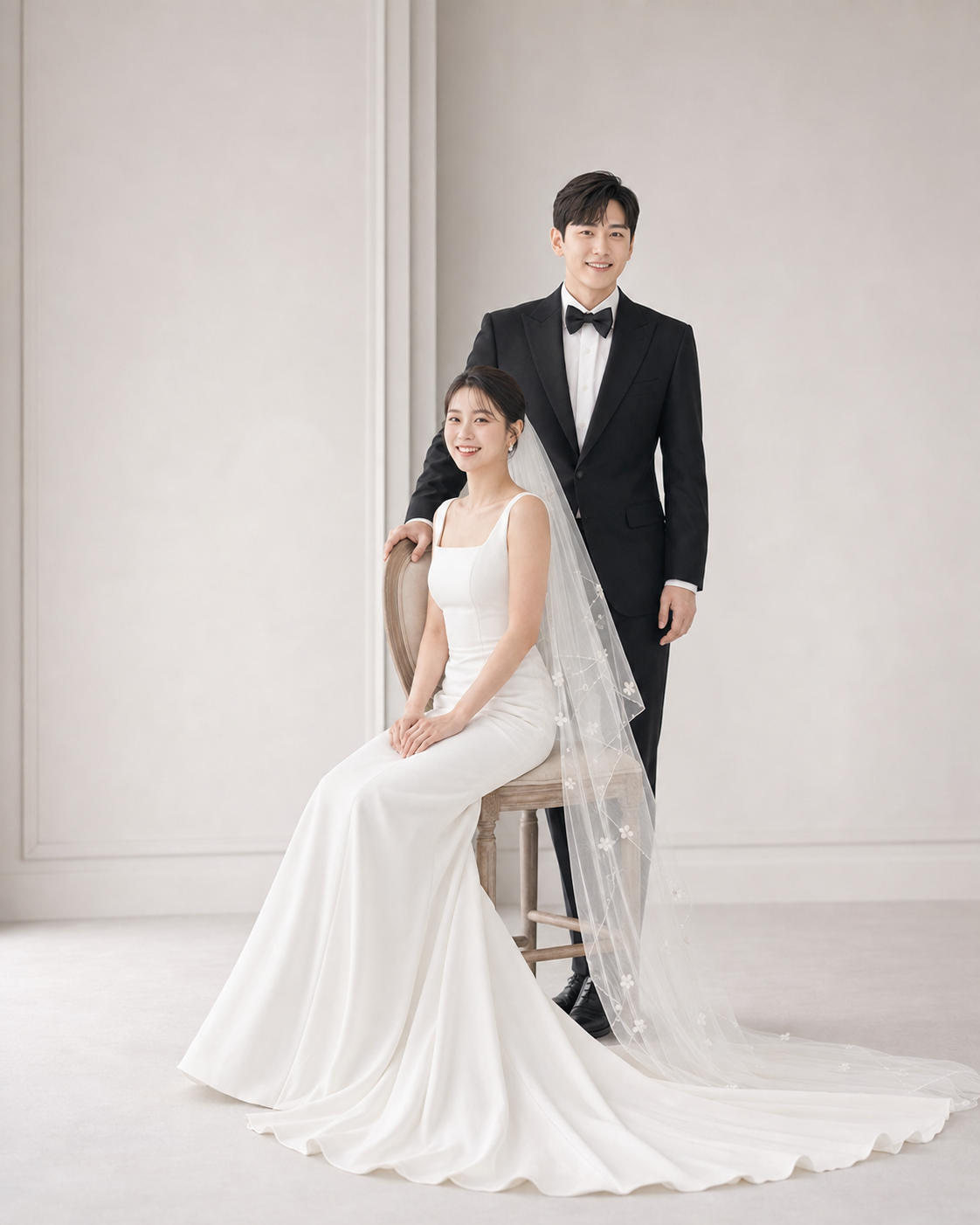04 신부 착석 웨딩사진 예시